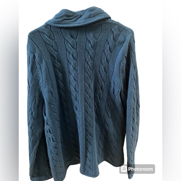 Talbots NWOT indigo cardigan - Picture 2 of 3